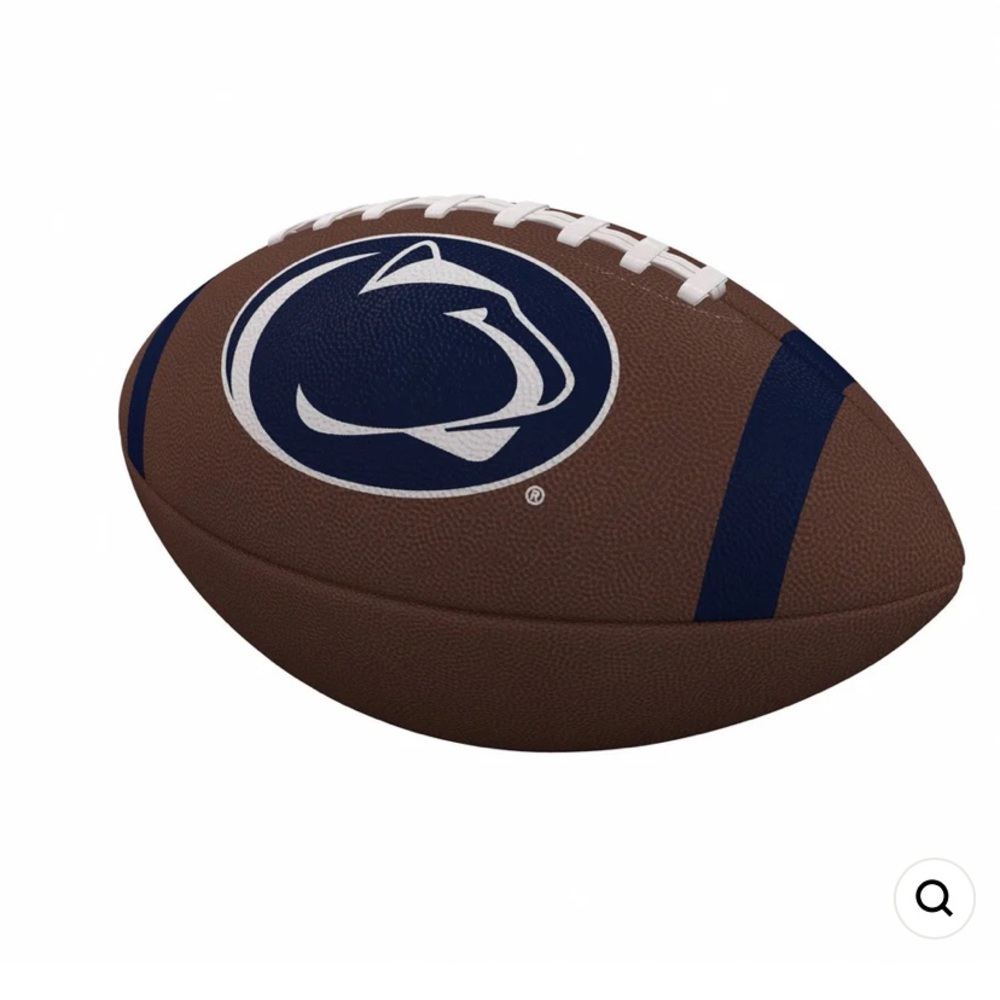 Penn State Team Stripe Official-Size Composite Football Nittany Lions NCAA NEW